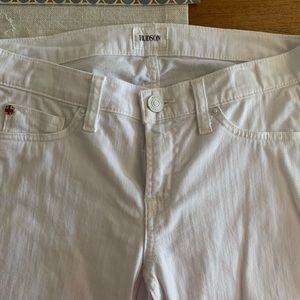 White Hudson jeans